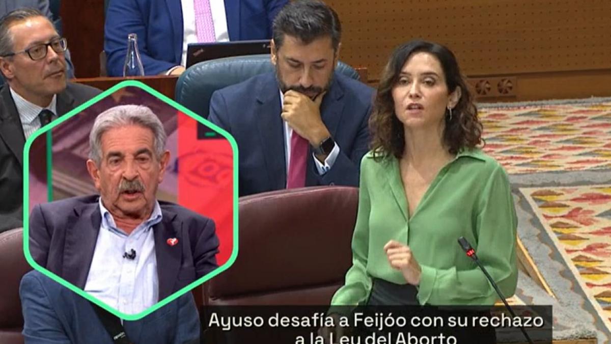 Revilla le dedica dos minutos a Ayuso que no le harán ninguna gracia tras su 'váyanse a otro lado a abortar'