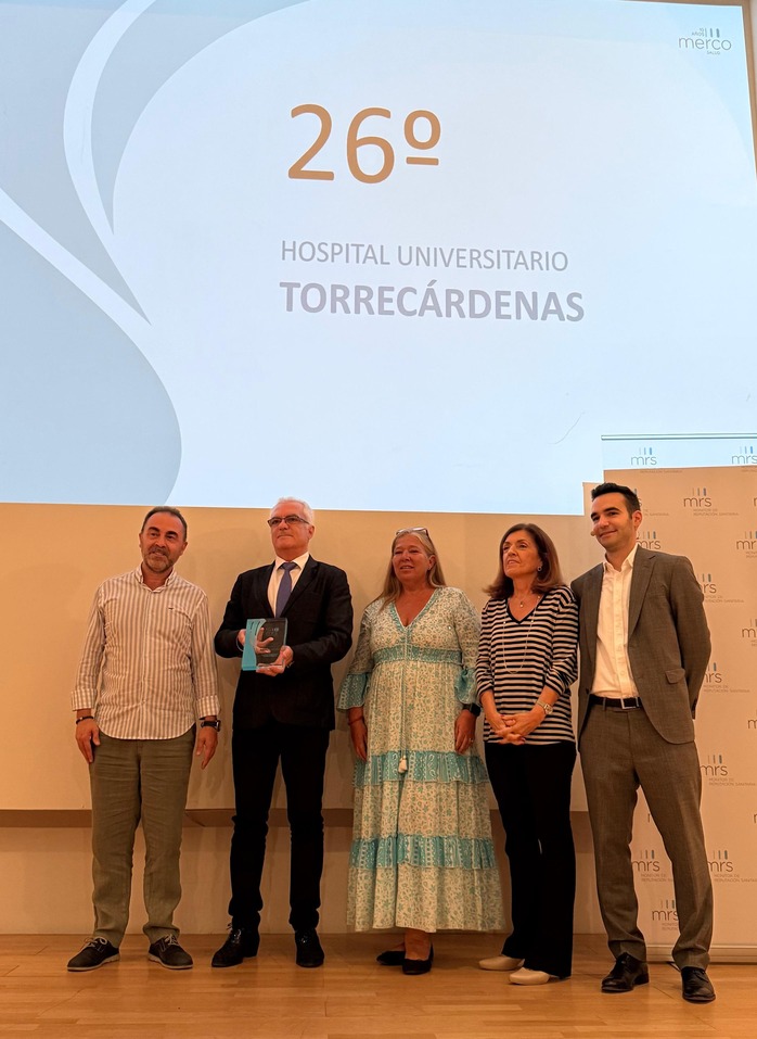 El Hospital Universitario Torrecárdenas se sitúa en el puesto 26 del ranking de hospitales con mayor reputación sanitaria de España