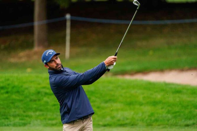 Joel Moscatel, en The Belfry. (© Golffile | Thos Caffrey) Joel Moscatel, en The Belfry.