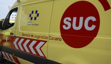 Tres heridos por un accidente de moto