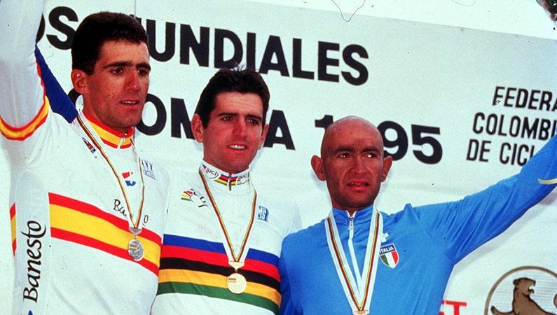 Para Indurain el arcoíris es el maillot más mítico del cicilsmo