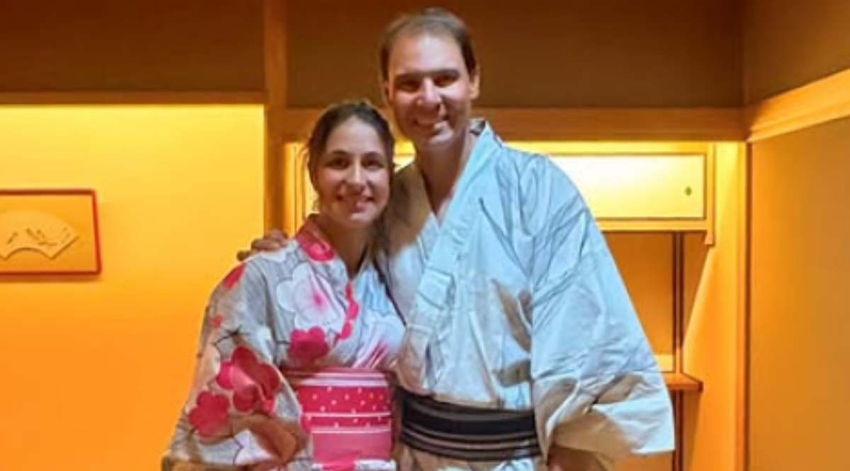 divertidas vacaciones con su mujer y sus dos hijos