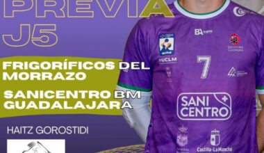 El SANICENTRO Balonmano Guadalajara busca romper su mala racha en la pista del Cangas