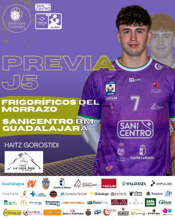 El SANICENTRO Balonmano Guadalajara busca romper su mala racha en la pista del Cangas