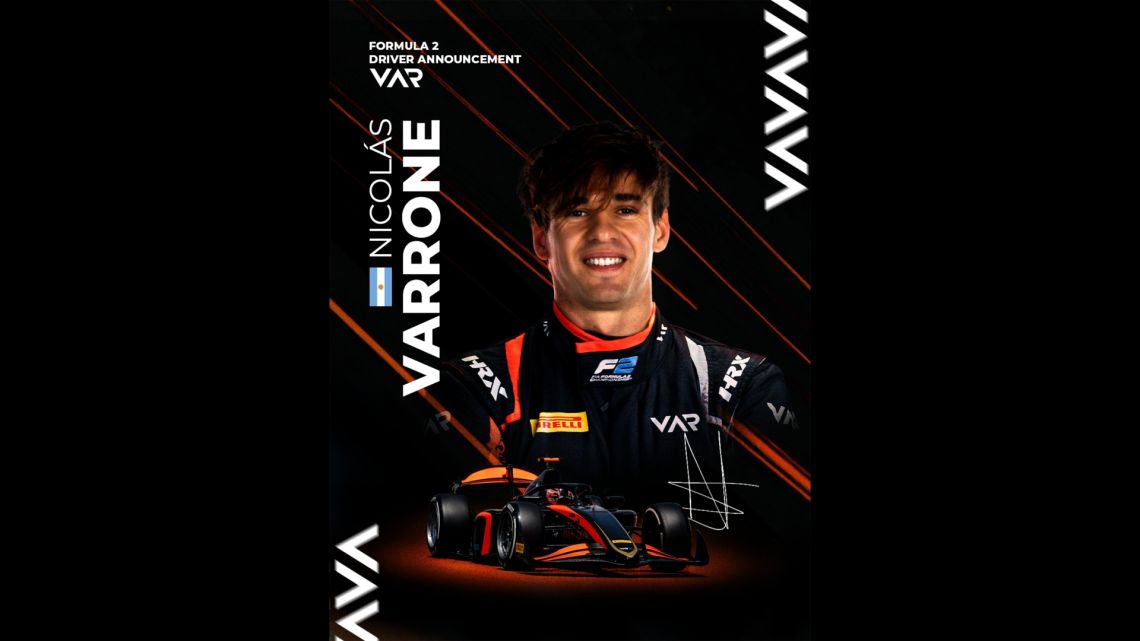 De Le Mans a la Fórmula 2: la carrera de Nicolás Varrone dará un nuevo salto en 2026