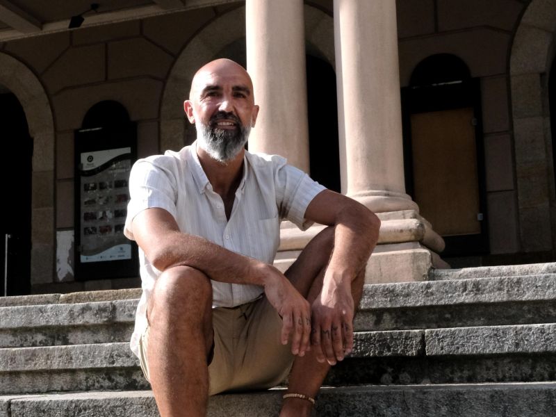 Muiña salió de su “retiro espiritual” gracias al equipo en silla de ruedas del ICB de A Coruña 