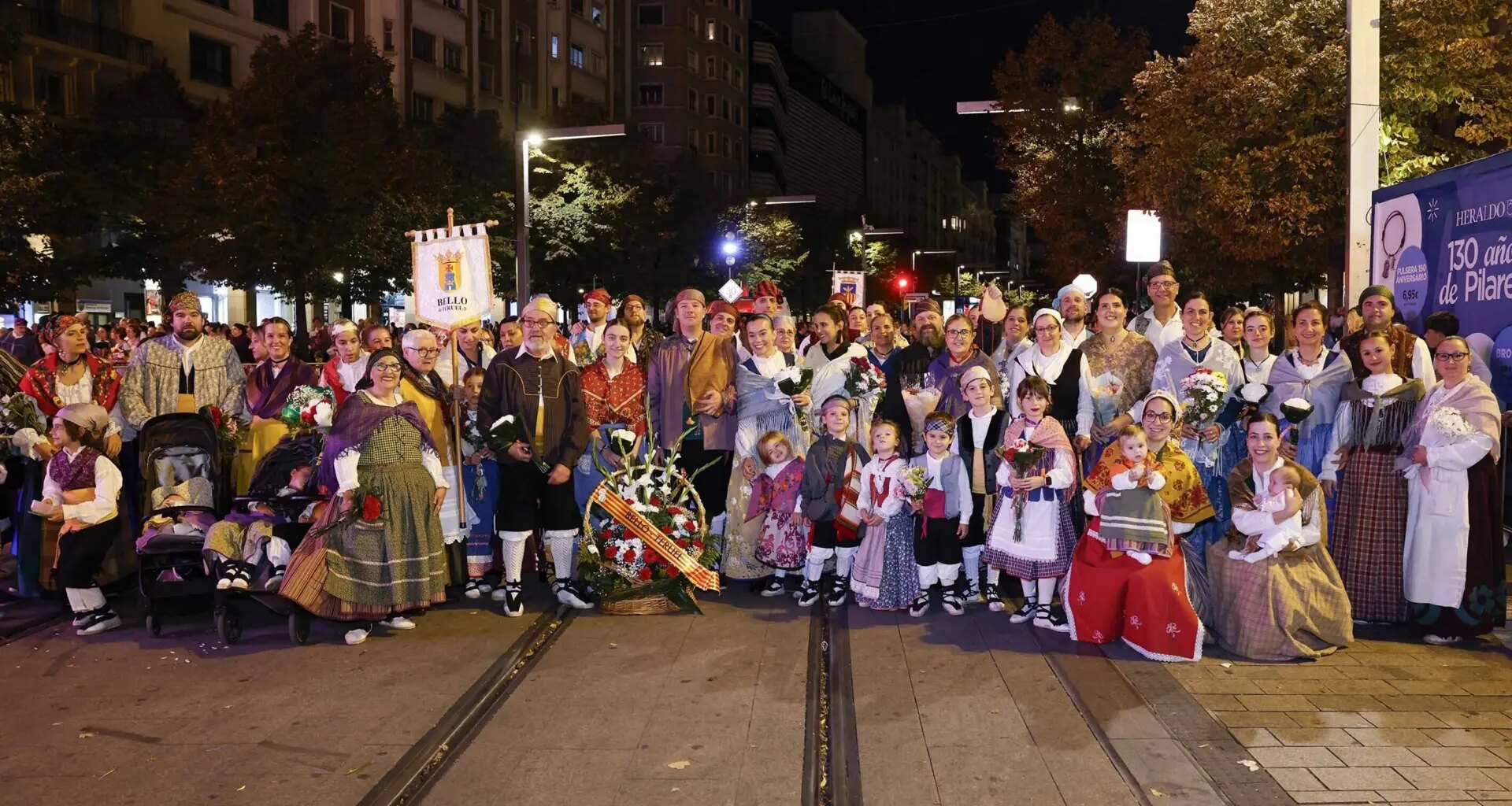 11. Fotos de los grupos de la Ofrenda de Flores 2025 en Zaragoza