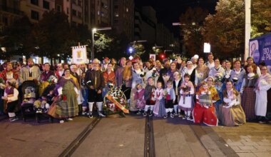 11. Fotos de los grupos de la Ofrenda de Flores 2025 en Zaragoza