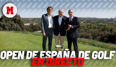 Presentación del Open de España de golf, en directo en MARCA