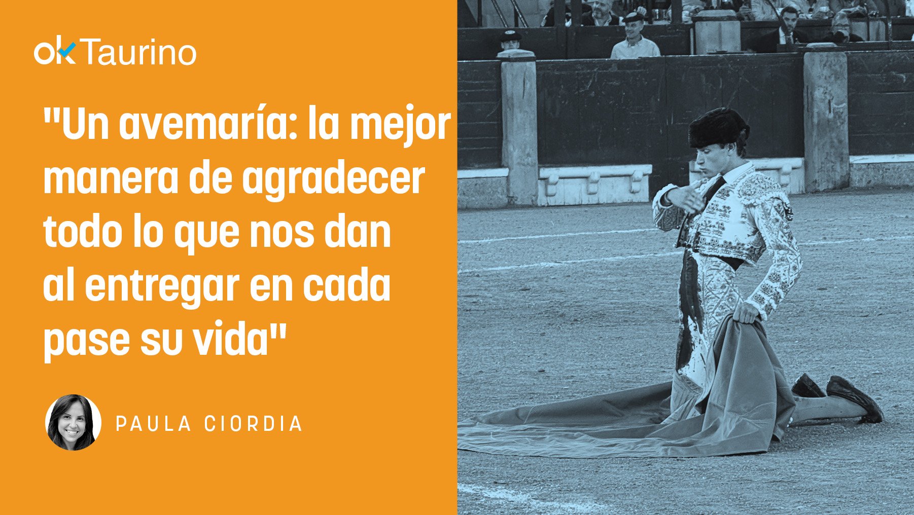 Un avemaría por los toreros