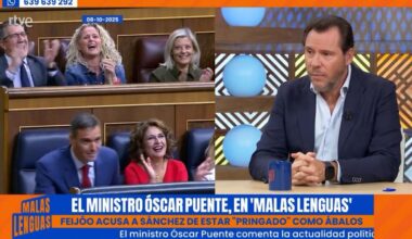 Oscar Puente habla así de lo que hay detrás del comentado 'ánimo, Alberto' de Sánchez a Feijóo
