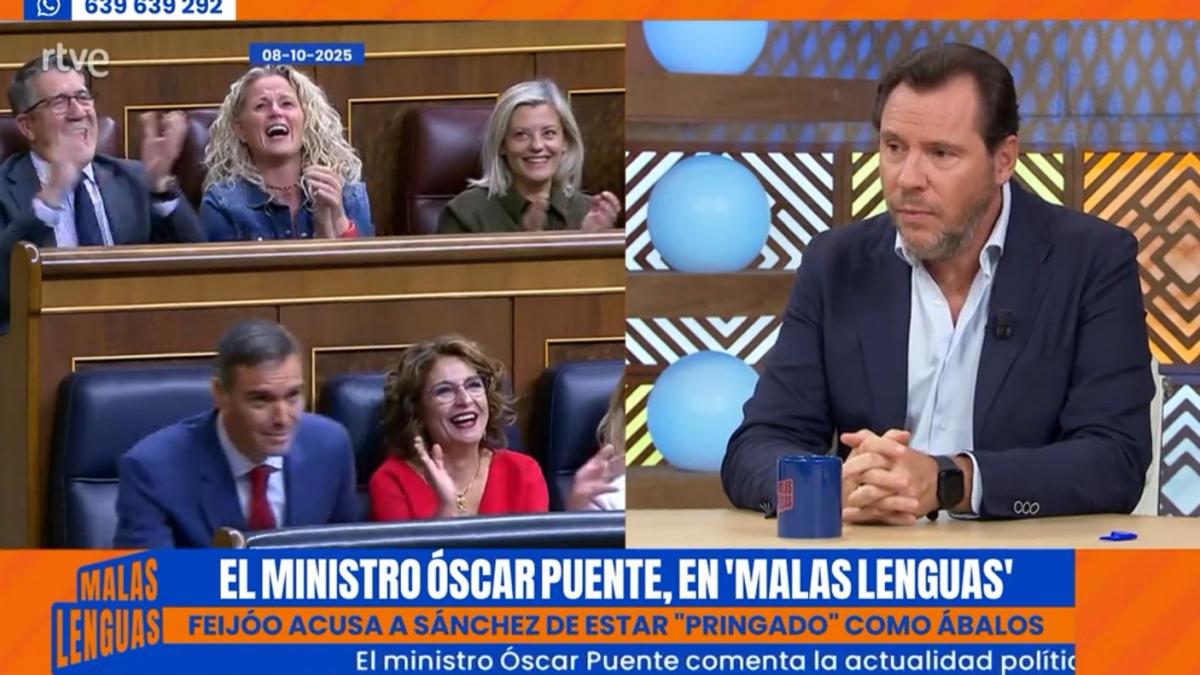 Oscar Puente habla así de lo que hay detrás del comentado 'ánimo, Alberto' de Sánchez a Feijóo