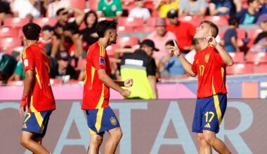 Pablo García marca en su primera titularidad en el Mundial
