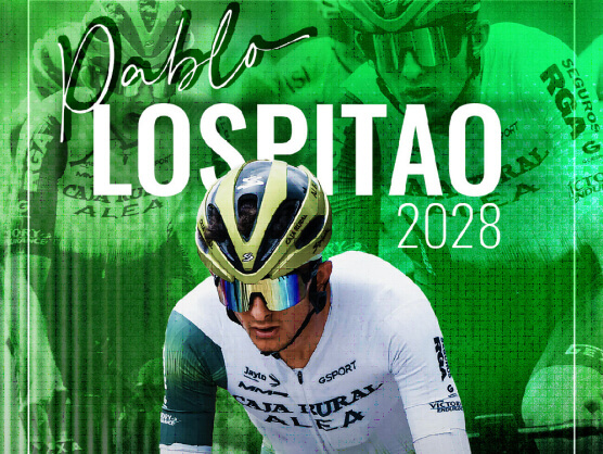 Pablo Lospitao da el salto al profesionalismo con el Caja Rural-Seguros RGA