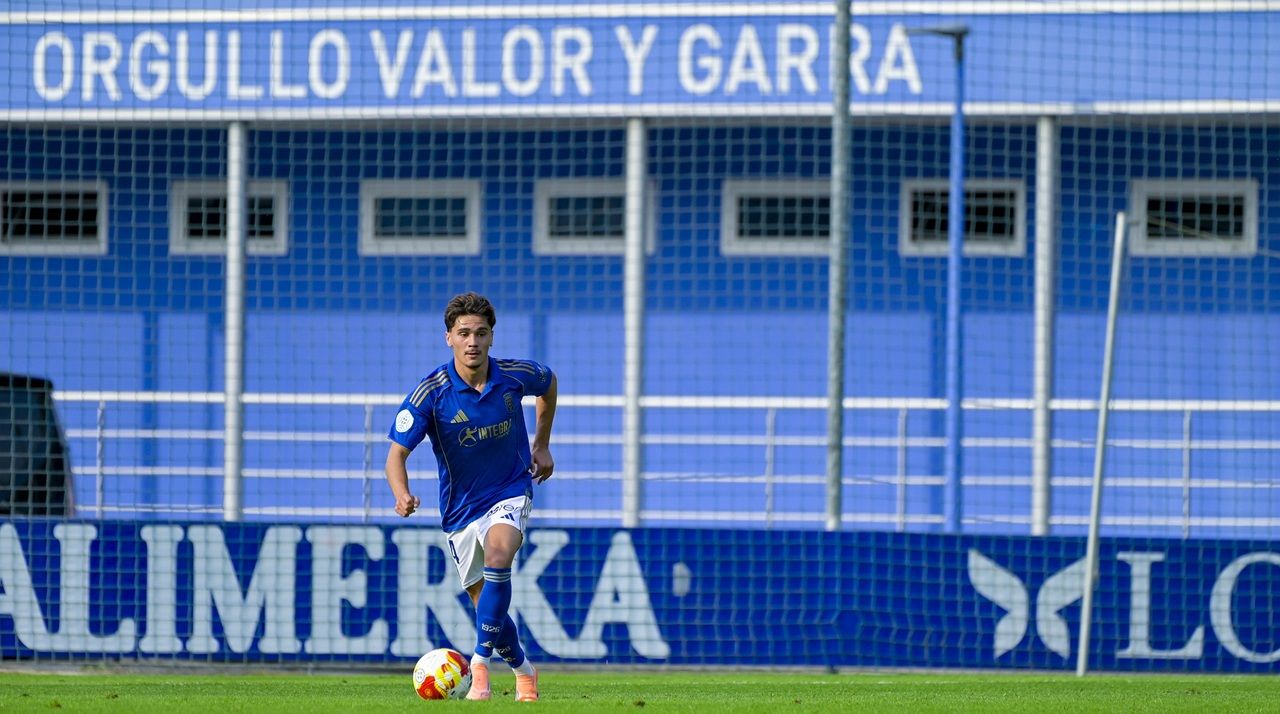 Pablo Agudín, capítulo I en el primer equipo del Real Oviedo: cuanto antes, mejor - La Voz de Asturias