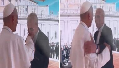 Martín Clemens y el Papa se reencuentran en Roma