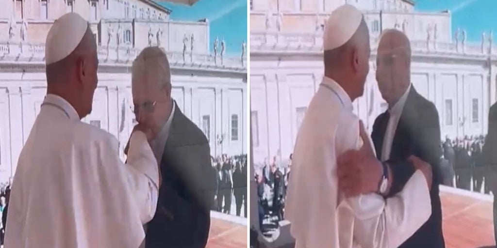 Martín Clemens y el Papa se reencuentran en Roma