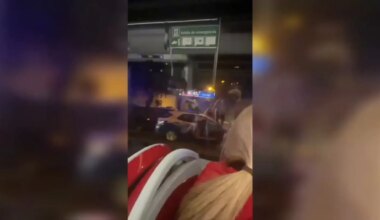 Detenido en Zaragoza tras una persecución de película con varios coches dañados