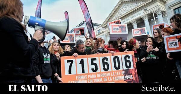 “No es mi cultura”: la ILP que devuelve el debate sobre la tauromaquia a las autonomías se debatirá el 7-O - El Salto
