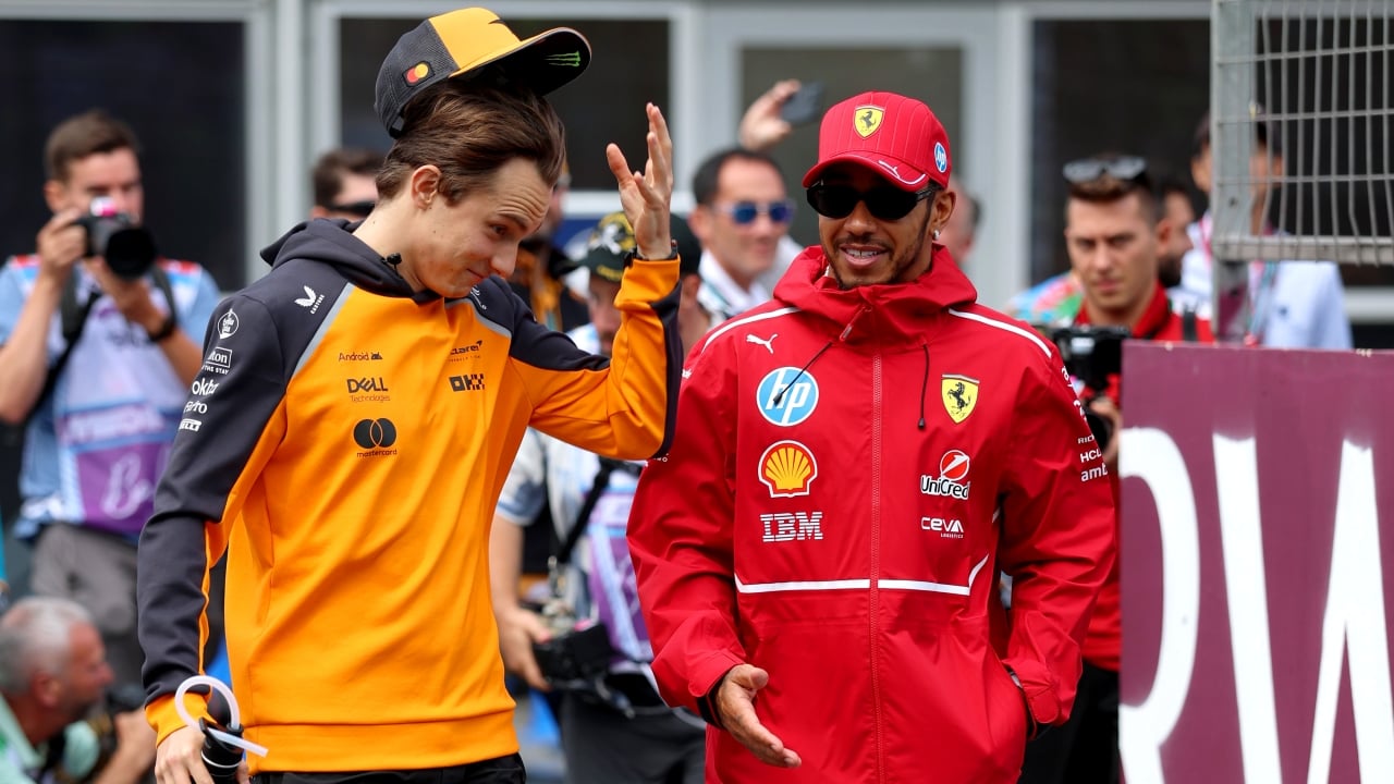 Piastri suena como reemplazo de Hamilton en Ferrari