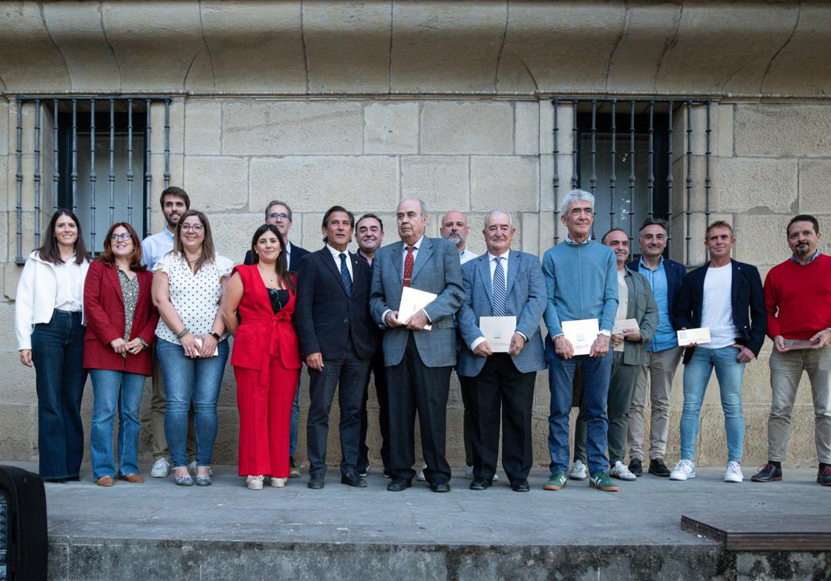 Las imágenes del homenaje a los arquitectos