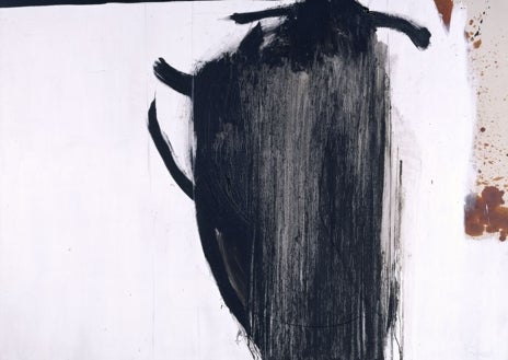 Imagen secundaria 1 - En las imágenes, de arriba abajo, 'Las estaciones', de Lee Krasner; 'Totemic figure', de Motherwell; y 'La Première étincelle du jour II', de Miró