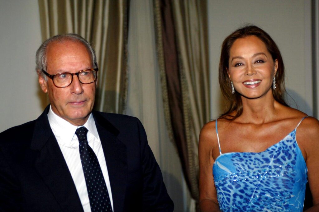 Isabel Preysler y Miguel Boyer en un evento