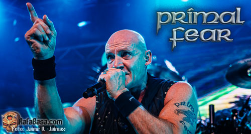 Crónica y fotos de PRIMAL FEAR + ELEINE en Barcelona