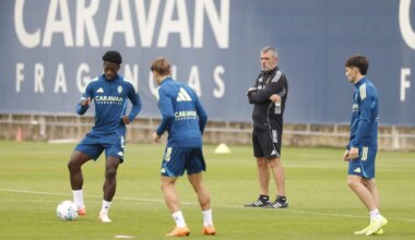 Emilio Larraz toma el mando del Real Zaragoza