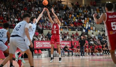 El Casademont Zaragoza, con el 'fichaje' de Langarita, arrolla al Joventut en su debut en la Liga U-22