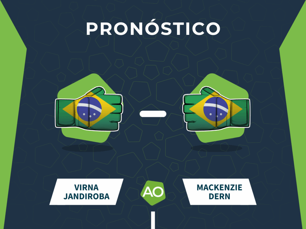 Pronóstico combate Virna Jandiroba vs Mackenzie Dern - UFC 321 (25/10/25)