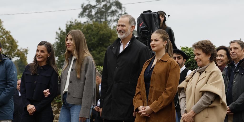 así ha sido la visita de la Familia Real a Valdesoto