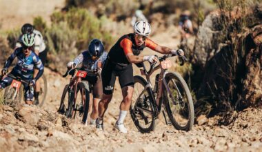 Beers (a pesar de su lesión) y Dubau-Prevot dominan en Willowmore y refuerzan su liderato en la Nedbank Gravel Burn