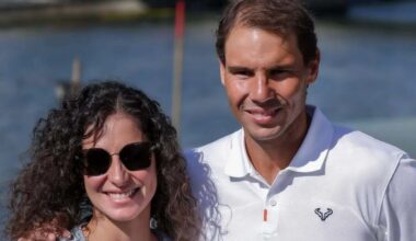 Rafa Nadal y Xisca Perelló presumen de familia en un posado con sus dos hijos: "En Mallorca"
