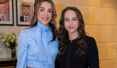 Rania de Jordania y su hija Salma derrochan elegancia con looks a juego