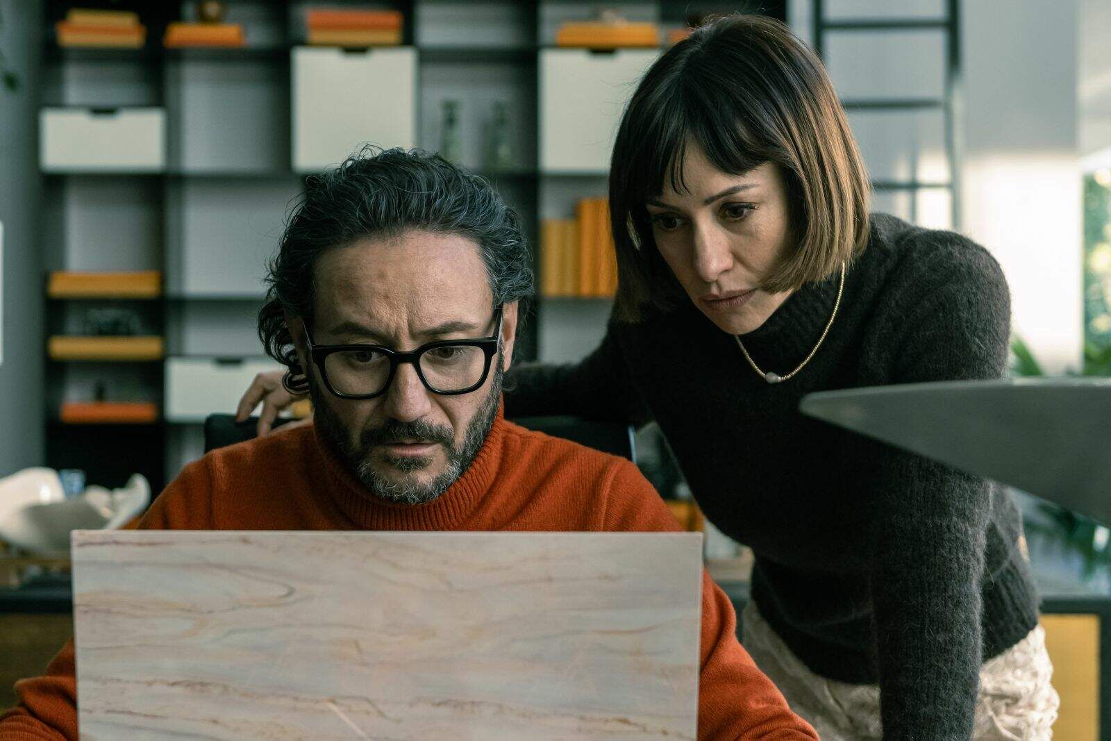 Carlos Santos y Natalia Verbeke.