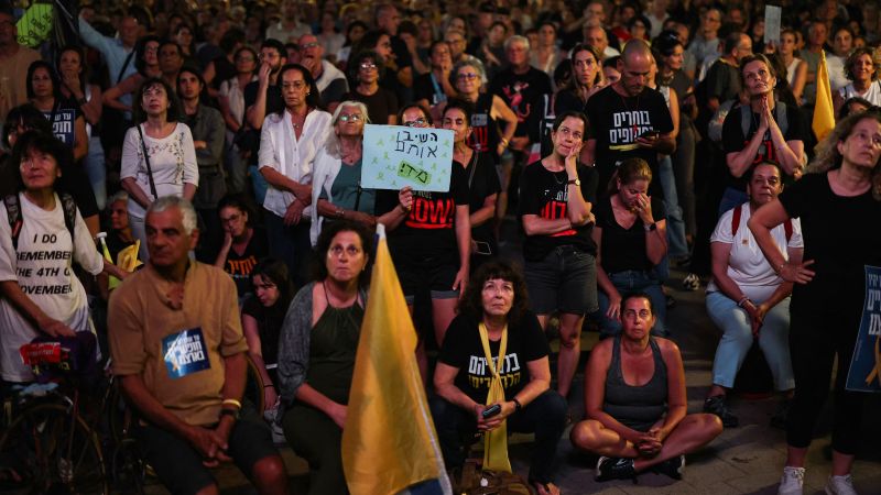 Israel recibe los cuerpos de dos rehenes en Gaza, dice la Oficina del Primer Ministro