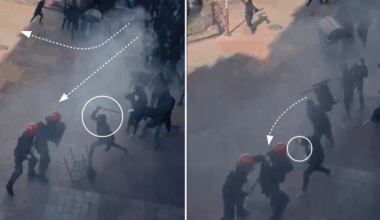 Así superaron los radicales a la Ertzaintza en Vitoria