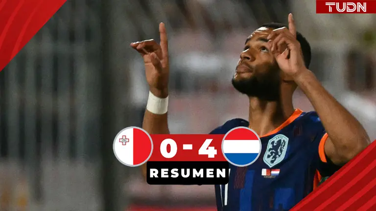 Resumen, goles, resultado: Países Bajos golea a Malta y se acerca al Mundial 2026 | TUDN Copa Mundial de Futbol 2026.