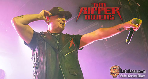 Crónica y fotos de TIM RIPPER OWENS + BAJA CALIFORNIA en Barcelona