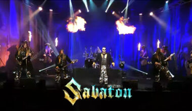 Escucha el disco de SABATON. Horarios para los conciertos de THE DARKNESS. Próximo disco de GAEREA.