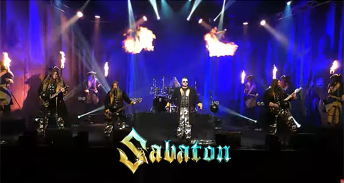 Escucha el disco de SABATON. Horarios para los conciertos de THE DARKNESS. Próximo disco de GAEREA.