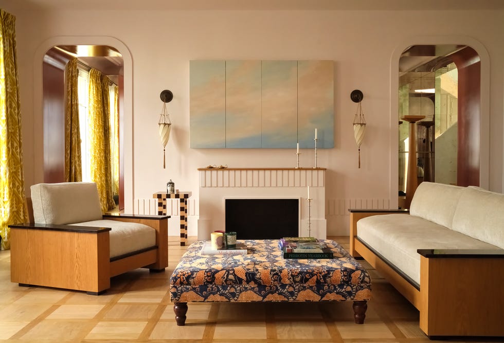 Una casa parisina con los colores de la costa Amalfitana y los suelos venecianos una casa con los colores de la costa amalfitana y los suelos venecianos