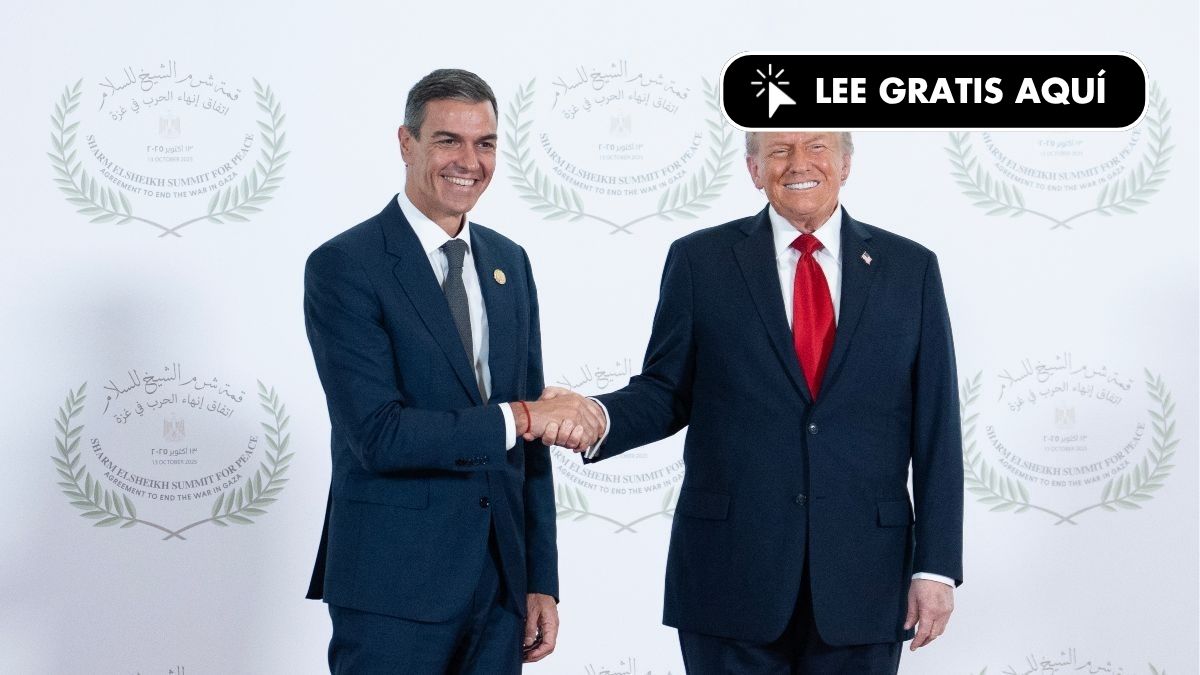 Sánchez y Trump se encuentran en Egipto tras la sugerencia de expulsar a España de la OTAN
