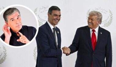 «Se apretaron las manos como si fueran...»