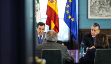 Juanma Moreno anuncia que Antonio Sanz será el nuevo consejero de Sanidad, Presidencia y Emergencias de la Junta de Andalucía