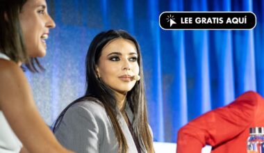 La tertuliana Sarah Santaolalla se convierte en la invitada estrella de la 'Uni' de Podemos