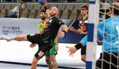 Oscar Bergendahl (centro) fue una figura central en ataque y defensa para el SCM. (Foto de archivo) / Foto: Khaled Elfiqi/dpa