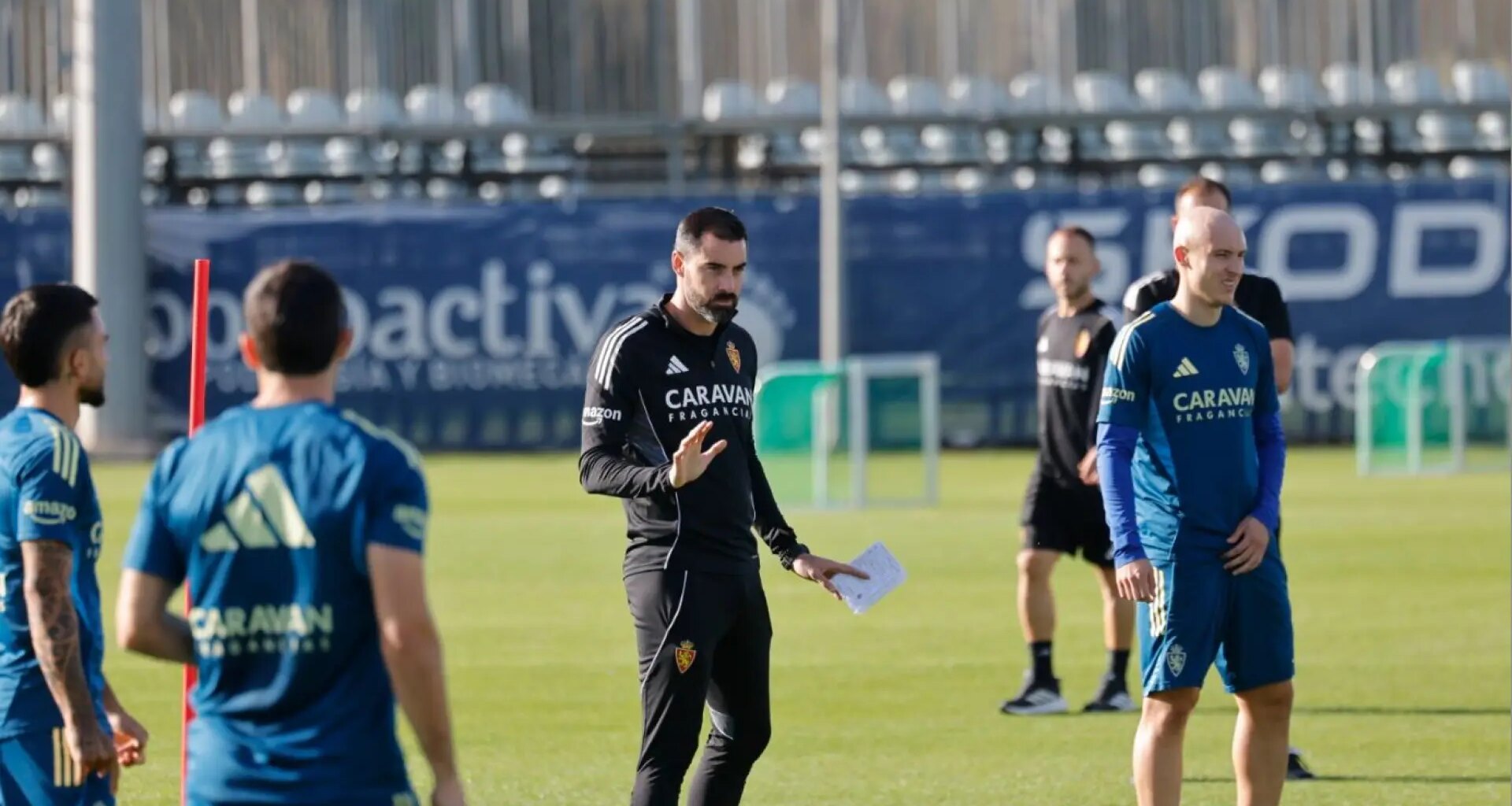 Los dos primeros "conceptos claros y simples" de Sellés a la plantilla del Real Zaragoza: lección inicial - heraldo.es