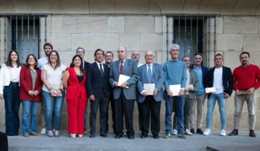 Homenaje en Logroño a los arquitectos que llevan entre 25 y 50 años de profesión